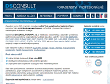 Tablet Screenshot of dsconsult.cz